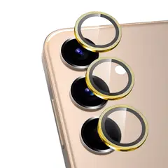 GENERICO - Protector de Lente Glass Individual Compatible con Galaxy A24 Dorado