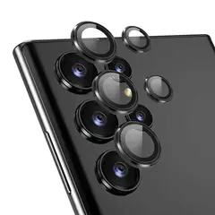 GENERICO - Protector de Lente Glass Individual Compatible con Galaxy S23 Ultra Negro