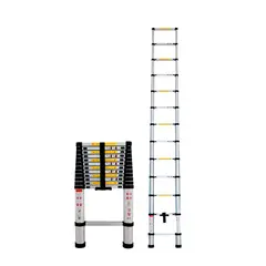 KAMASA - Escalera Telescopica De Aluminio 38M KM2140