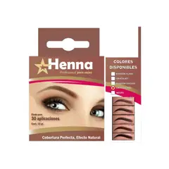 GENERICO - CEJAS CAFÉ OSCURO - HENNA