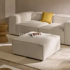 GENERICO - Banqueta Monarch Lino - Gris