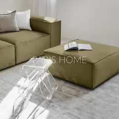 GENERICO - Banqueta Monarch Tejido - Verde Oliva