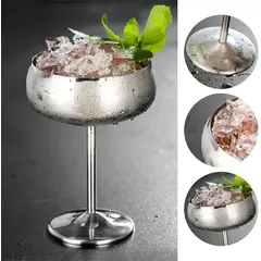 GENERICO - Copa de Champán en acero Inoxidable 450 ml