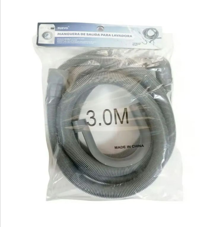 MANGUERA DE DESAGUE PARA LAVADORA 3MTR