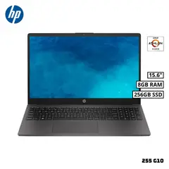 HP - LAPTOP 255 G10 15.6 HD AMD ATHLON SILVER 7120U 8GB RAM 256GB SSD