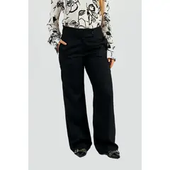 BANATY - PANTALON SASTRE SEMI PALAZZO DE MUJER JULIA