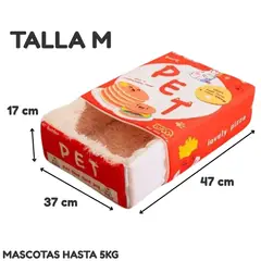 GENERICO - Cama Acolchada para Gato Casa Acolchada para Invierno