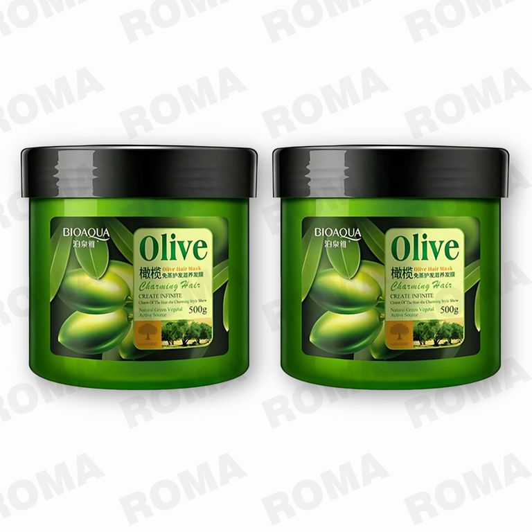 PACK 2 MASCARILLA DE OLIVO PARA EL CABELLO 1000G
