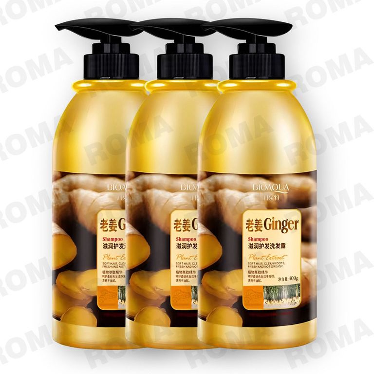 PACK 3 SHAMPOO DE JENGIBRE 1200ML