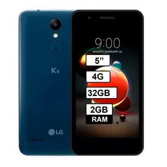 LG - Celular K9 32GB - 2GB RAM Color Azul