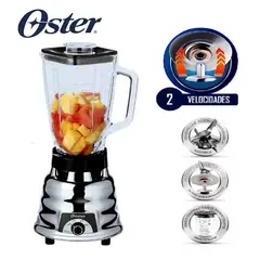 OSTER - Licuadora Oster® 2 velocidades 250 Cromada