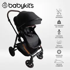 BABY KITS - Coche Cuna Vox T Gold Negro