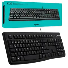 LOGITECH - TECLADO K120 USB SP BLACK