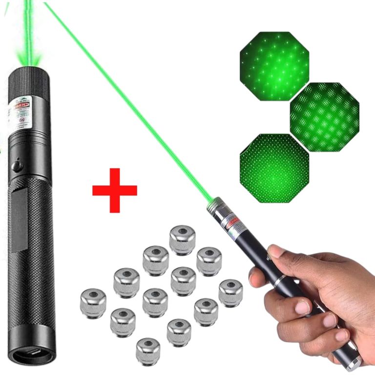 Pack Láser 303 con Llave de Seguridad y 13 Cabezales Intercambiables