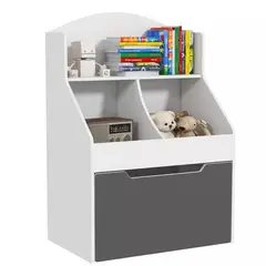 GENERICO - Librero Baúl con Ruedas Celia - Vaquita Home