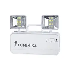 LUMINIKA - Lámpara de Emergencia Led 4W 6500K 400 Lm