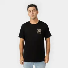 O'NEILL - POLO MANGA CORTA HOMBRE ONEILL SURF HEROES GRAPHIC T SHIRT BLACK OUT
