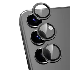 GENERICO - Protector de Lente Glass Individual Compatible con Galaxy S24 Gris