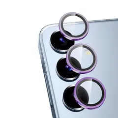 GENERICO - Protector de Lente Glass Individual Compatible con Galaxy S24 Lila
