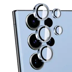 GENERICO - Protector de Lente Glass Individual Compatible con Galaxy S25 Ultra Celeste