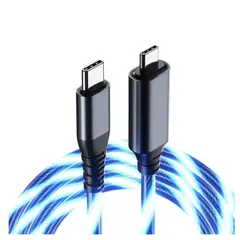 GENERICO - CABLE DE CARGA RAPIDA 60W , ILUMINACION LED, SOMOSTEL C a C