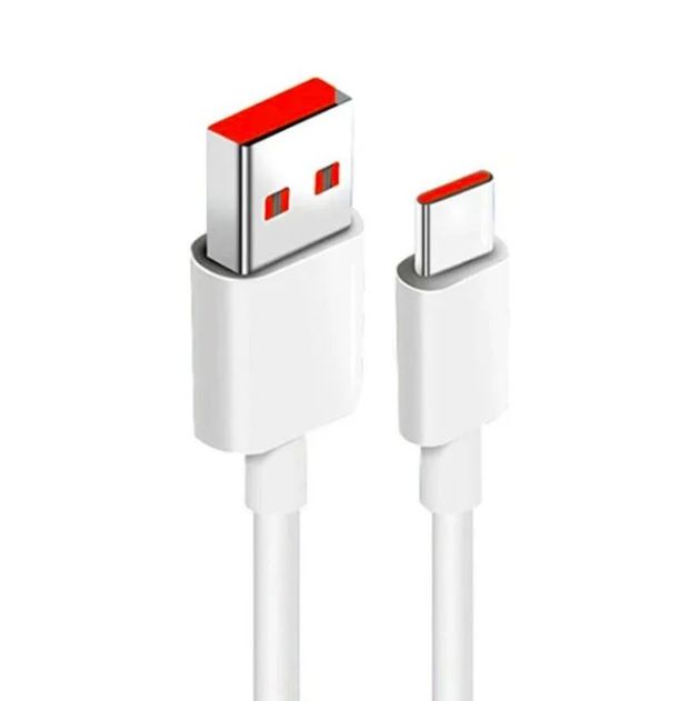 CABLE USB-C A USB-A 1M CARGA RAPIDA - BLANCO