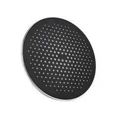 FRATELLI - Cabeza De Ducha Redondo Madrid Sh-35043 Cromado & Black -Fratelli