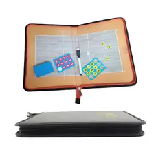 GENERICO - Tablero Táctico Para Entrenador Voley Magnético Portable