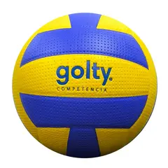 GOLTY - PELOTA DE VOLEY COMPETENCIA PVC AZ/AM SZ5 - TALLA 5