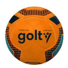 GOLTY - PELOTA DE FUTBOL ON STREET NARANJA - TALLA 5