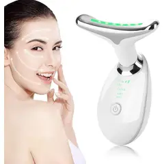 GENERICO - Masajeador Facial con Luz LED Lifting Eléctrico para Cuello y Rostro
