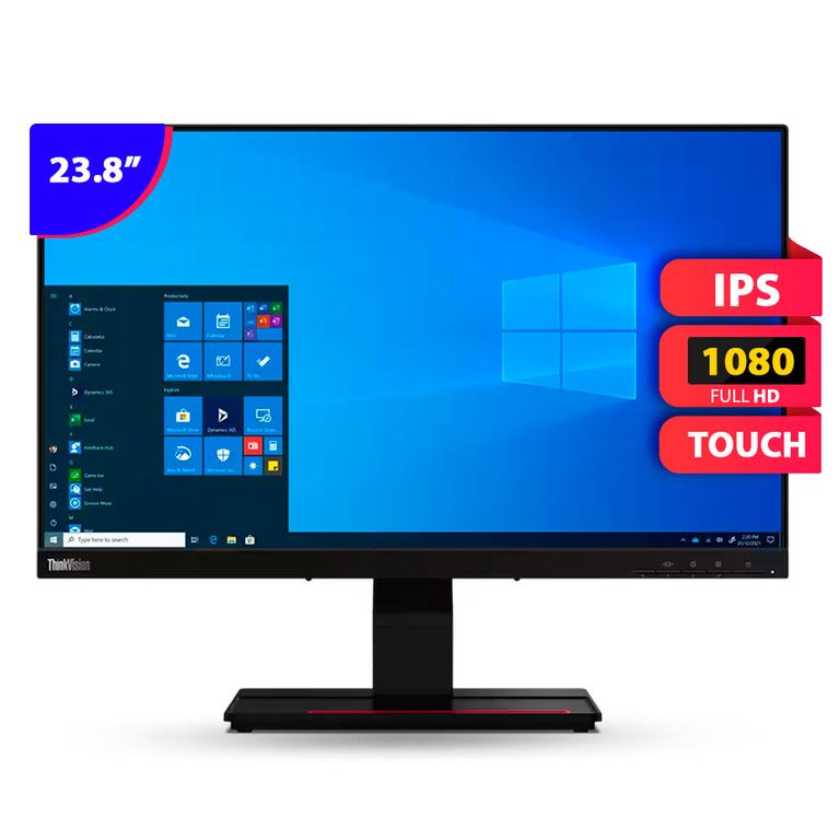 Monitor Táctil ThinkVision T24t-20 de 238” FHD IPS