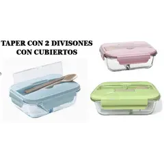 GENERICO - Taper Hermético con cubiertos