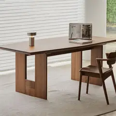 GENERICO - Base de Comedor Blekinge - Marrón Oscuro