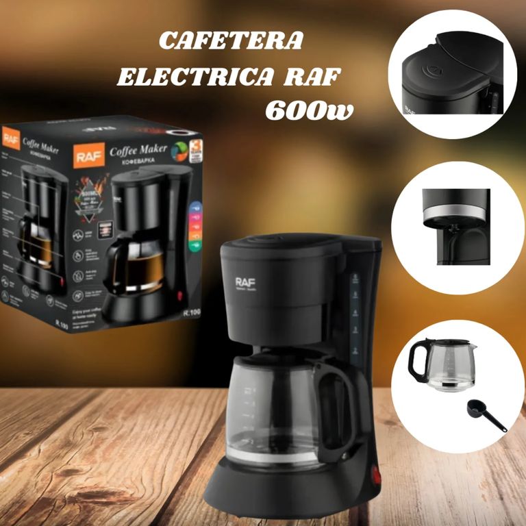Cafetera RAF Eléctrica con Potencia 600w