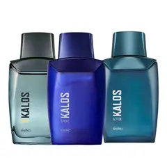 ESIKA - KIT x3 Kalos Spor Action y MAX Fragancia de Hombre