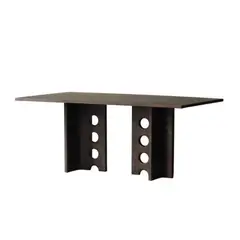 GENERICO - Base de Comedor Norrbotten - Marrón Oscuro