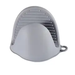 GENERICO - GUANTES DE HORNO DE GOMA PARA COCINA DE COCINA PLOMO