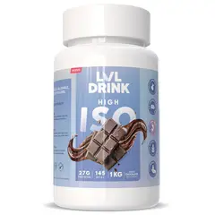 LVLDRINK NUTRITION - Proteína Chocolate 1kg Endulzada 100% con Stevia