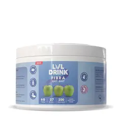 LVLDRINK NUTRITION - Fibra de Manzana 200 g Endulzada 100% con Stevia
