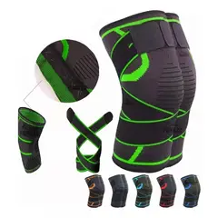 TIOZONEY - 1 Par Rodilleras Elásticas Deportivas Compresion Para Gym