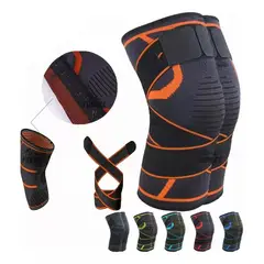 TIOZONEY - 1 Par Rodilleras Elásticas Deportivas Compresion Para Gym