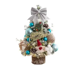 TIOZONEY - Decoración Navideña 45cm Árbol de Navidad Adorno de mesa