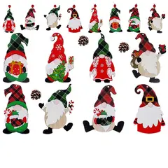TIOZONEY - 12pcs Juego de adornos de Navidad
