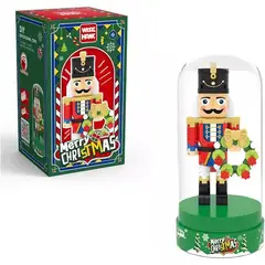 TIOZONEY - 1pcs Cascanueces Navidad Bloque Juguetes