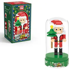 TIOZONEY - 1pcs Cascanueces Navidad Bloque Juguetes