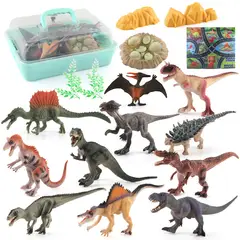 TIOZONEY - Set Dinosaurios Juguetes para Niños