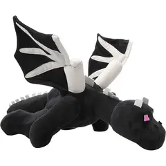 TIOZONEY - Peluche mc dragón negro 60cm