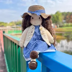 TIOZONEY - Muñeca de peluche personalizada para niños