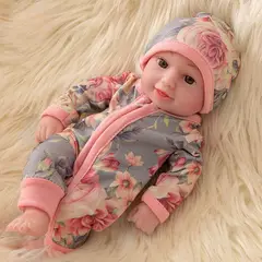 TIOZONEY - Muñeca bebe reborn vinilo de silicona juguetes para 30cm